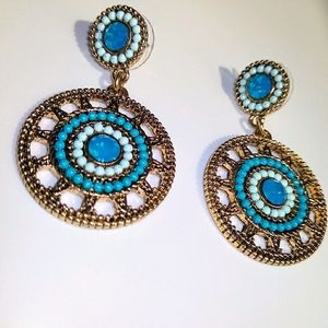 Beaded Drop Earrings